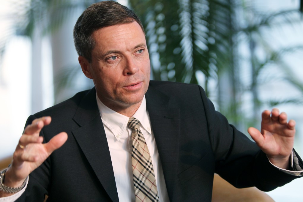 Michael Clauss, German Ambassador to China, says European companies are concerned about a draft law by the Ministry of Commerce that would lead to tougher scrutiny of foreign investment. Photo: Simon Song