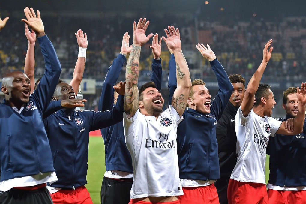 Paris Saint-Germain's success is partly due to the fact that they are funded by oil-rich Qatar. Photos: AFP