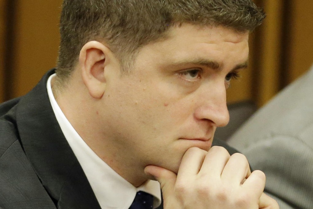 Michael Brelo in court.