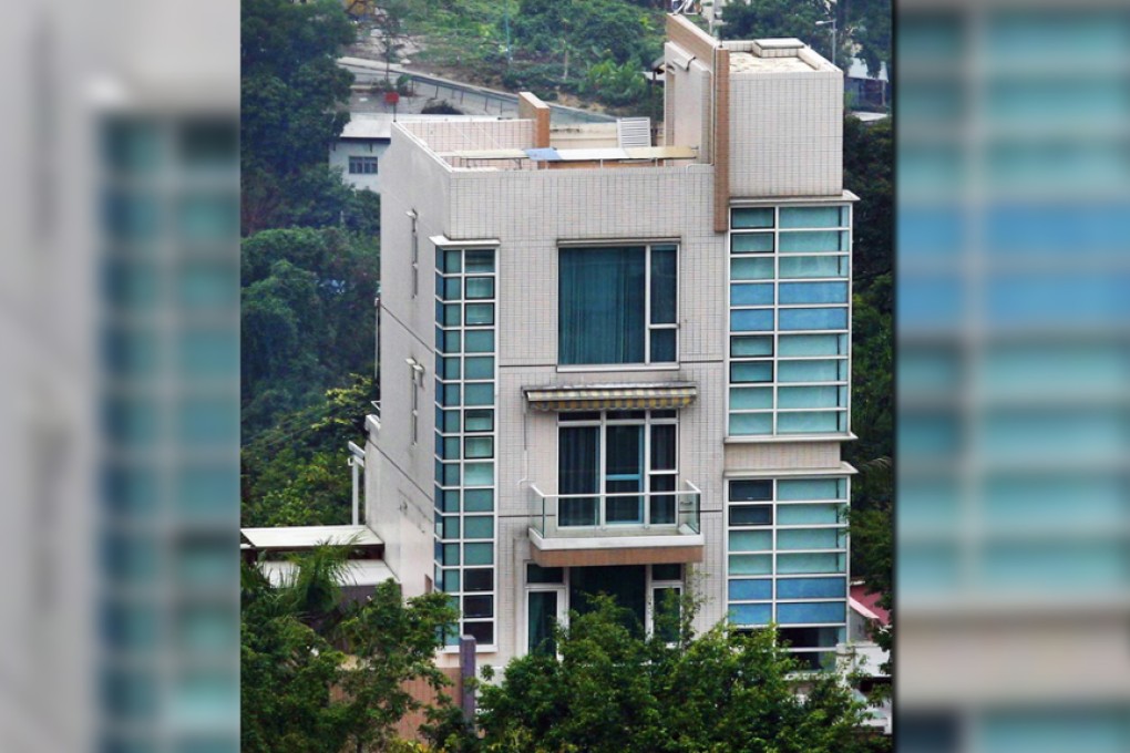 The three-storey villa is in JC Castle. Photo: Reuters