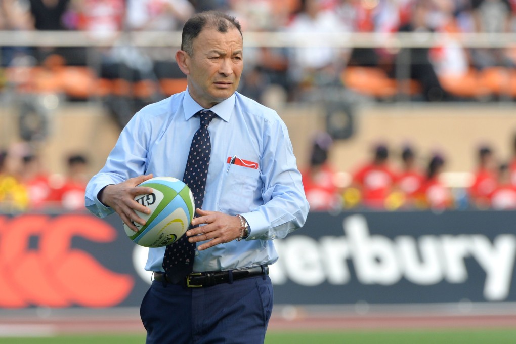 Eddie Jones, Japan's national coach and director of rugby for a new Super Rugby franchise based there, has given hope to Hong Kong players. Photo: AFP