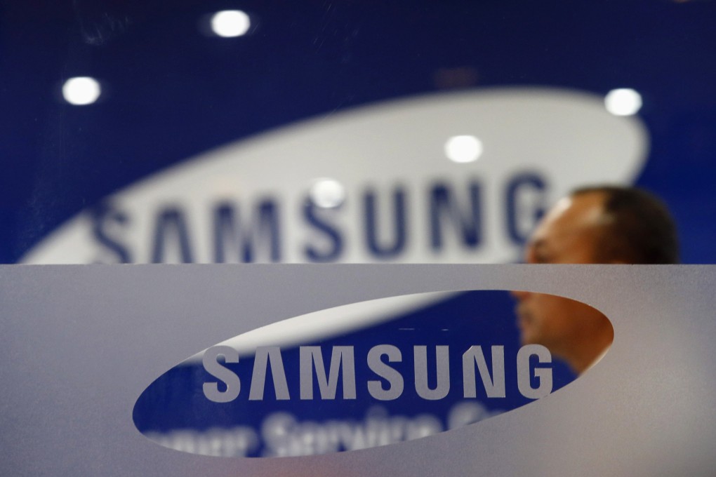 A Samsung service centre as the Korean conglomerate announced on Tuesday the merger of two major affiliates. Photo: Reuters