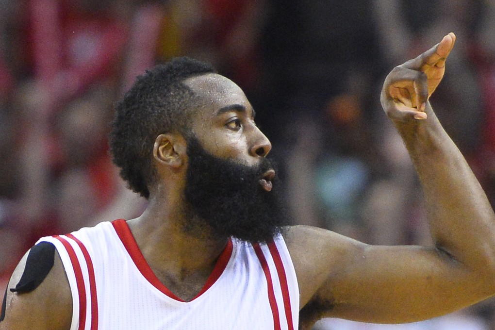 James Harden kept Houston alive. Photo: EPA