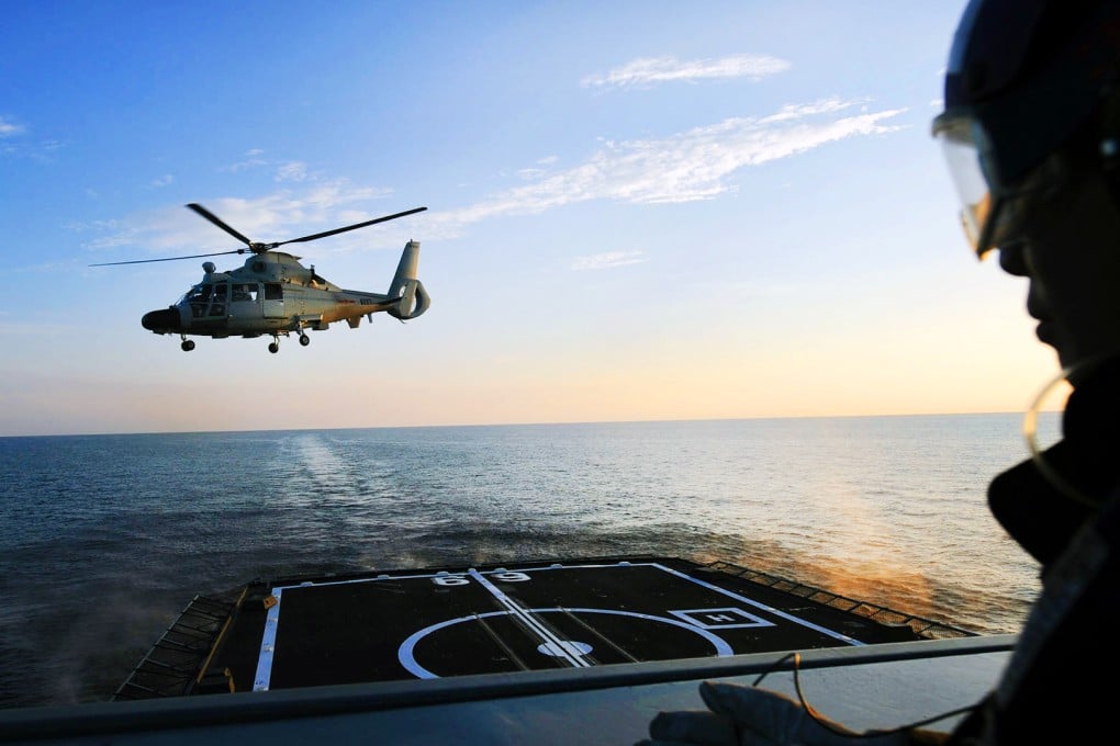 Naval power will take precedence over land forces, according to a new military strategy paper released yesterday. Photo: Xinhua