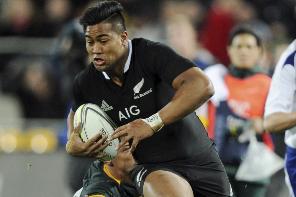 Julian Savea, nicknamed “The Bus” for his rampaging ball running, has scored a remarkable 30 tries in 33 tests. Photo: AP