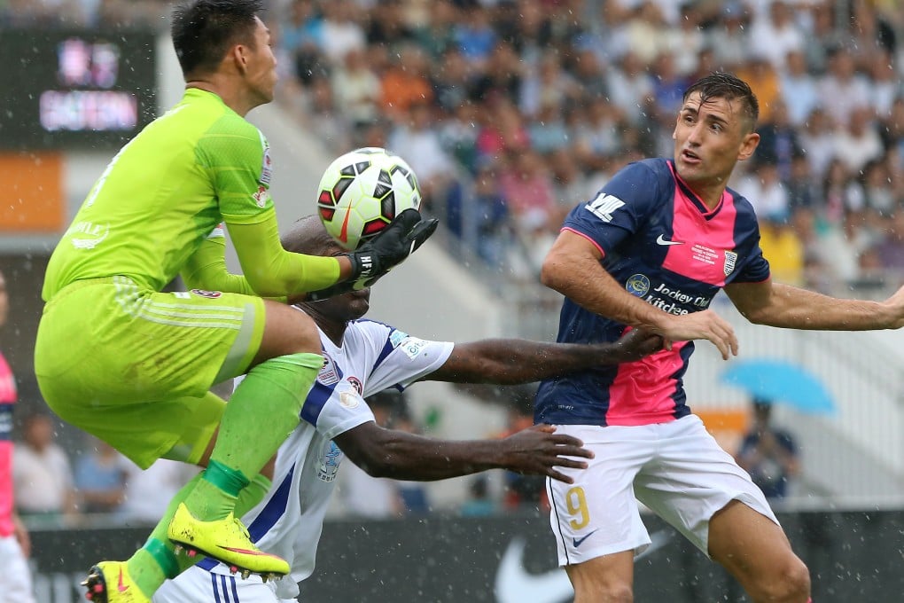 Kitchee marksman Juan Belencoso was named man of the match in their 2-0 win over Persib Bandung in Indonesia. Photo: K.Y. Cheng