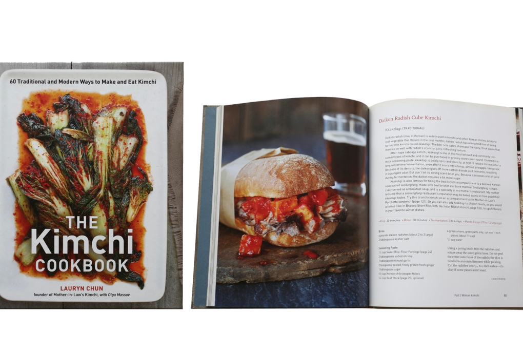 Food book: The Kimchi Cookbook, by Lauryn Chun