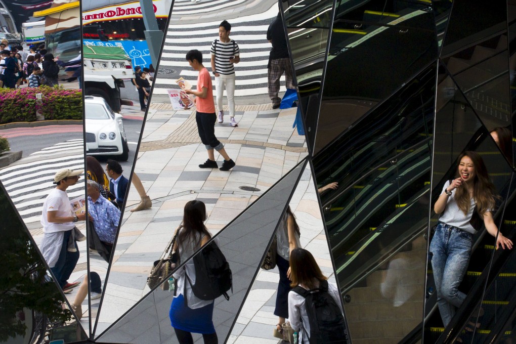 Prices are reflected in department stores in Tokyo as retail sales rebounded modestly in April. Photo: Reuters
