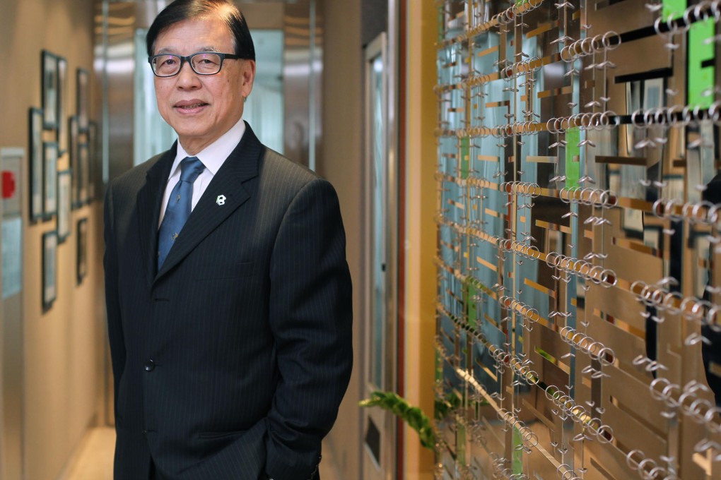 Lee Shing-see, chairman of the Construction Industry Council. Photo: May Tse