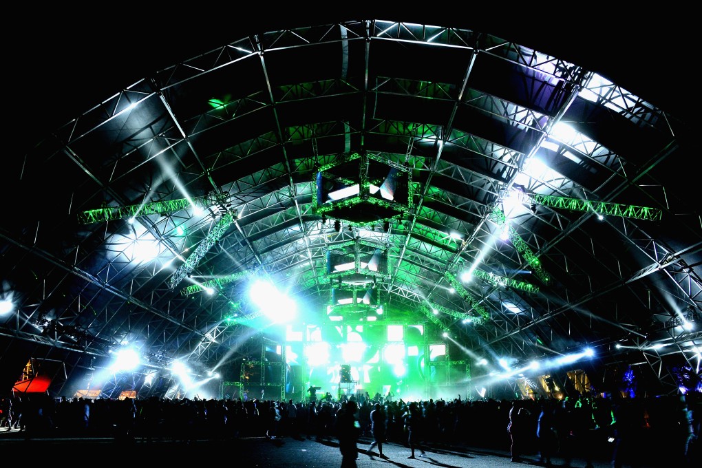 Superstar DJ Paul Oakenfold performs at the Coachella festival in 2013. Photo: AFP