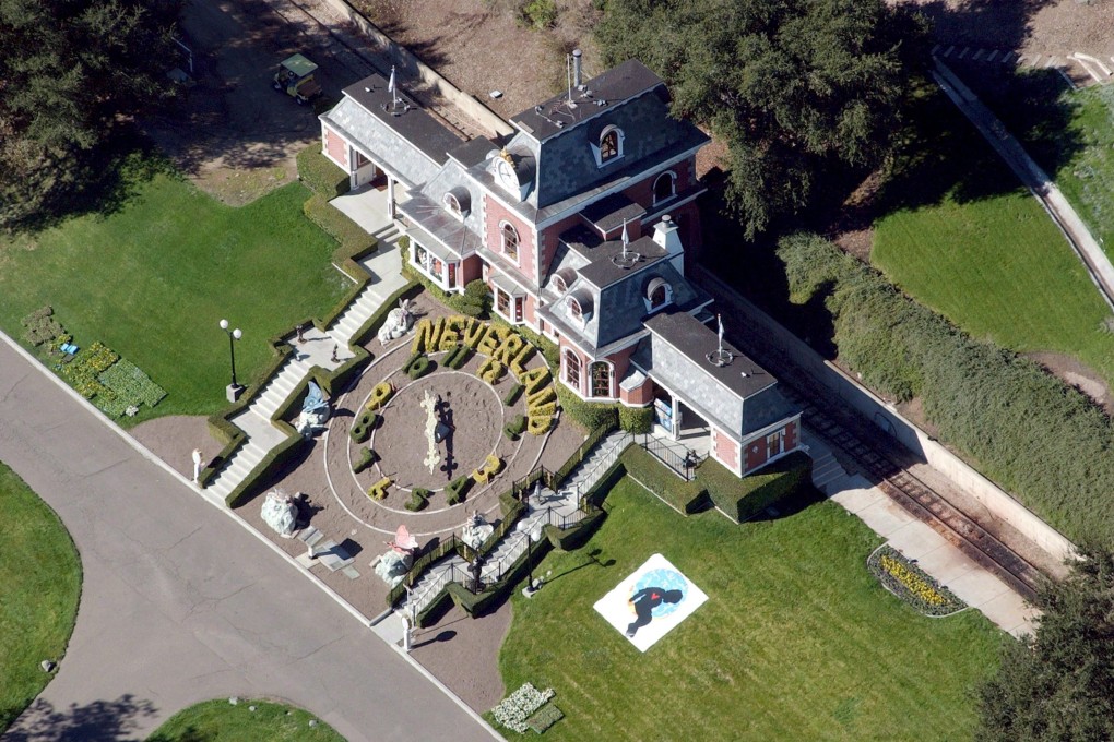 A file photo shows an aerial view of the Neverland Ranch. Photo: EPA