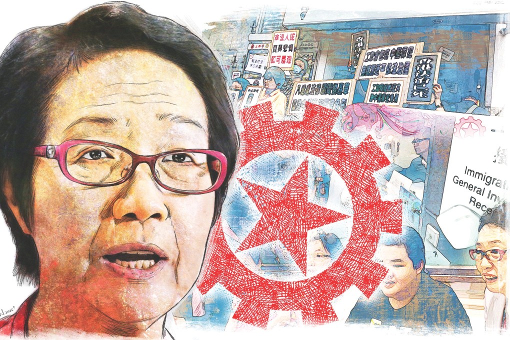 Chan Yuen-han prefers reaching out to the common folk to sitting in the
legislative chamber, despite serving as a lawmaker for the past 21 years