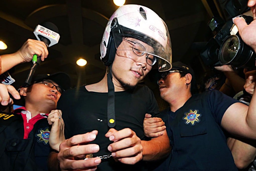 The suspect Kung Chung-an was arrested on May 29. Photo: CNA