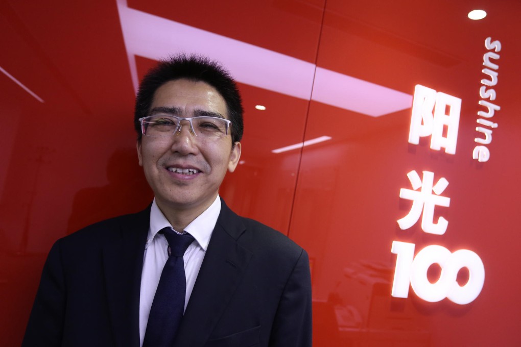 Yi Xiaodi sees a golden decade for developers of commercial property projects with value-added services. Photo: Jonathan Wong