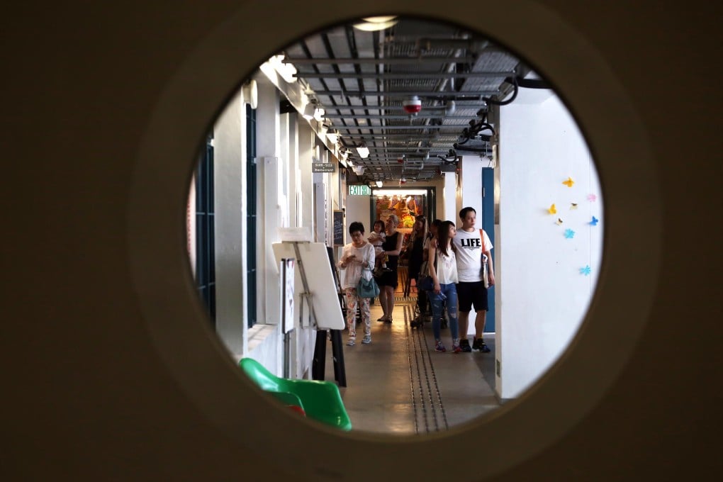 The former police married quarters has been renovated and now serves as a creative hub for local design talent. Photo: Felix Wong