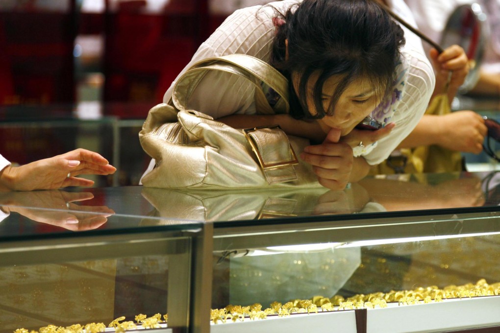 Women are the top buyers of jewellery in China. Photo: Reuters