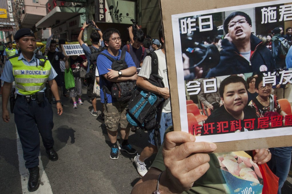 The government must take decisive and tough action to stop unruly protests that disrupt life and business. Photo: EPA