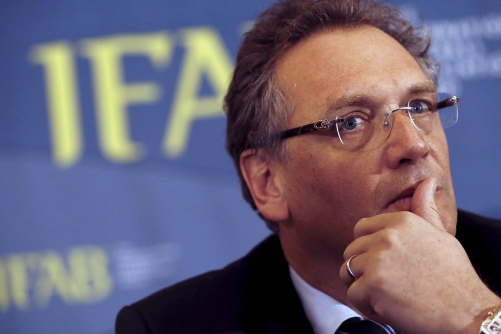 Fifa secretary general Jerome Valcke has not been accused of any wrongdoing. Photo: Reuters