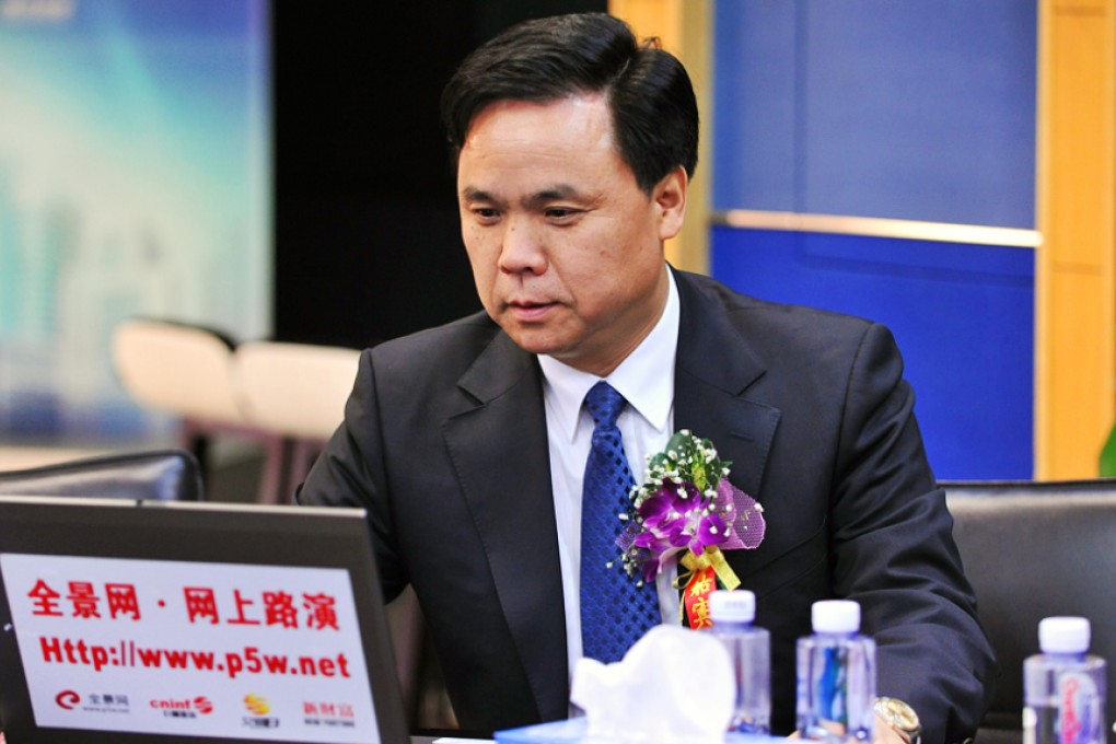 Wen Yaogen, the chairman of the port machinery supplier Wuxi Huadong Heavy Machinery, is among the new dollar billionaires, according to Forbes. Photo: SCMP Pictures