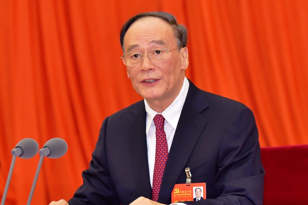 Chief graft-buster Wang Qishan had been due to visit the US in April but the trip was postponed, fuelling speculation over the future of the anti-corruption campaign. Photo: Xinhua