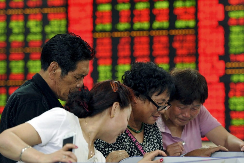 Beijing wants mainland retail investors to buy stocks to help raise the ratio of equity market capitalisation to loans. Photo: Reuters