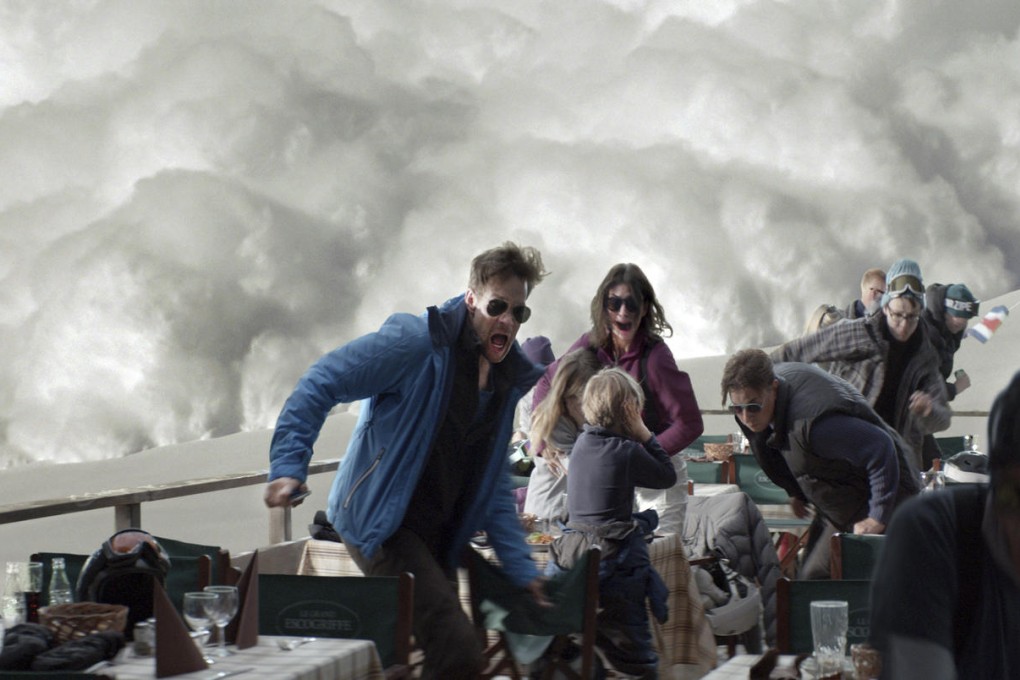 Tomas abandons his family in Force Majeure.