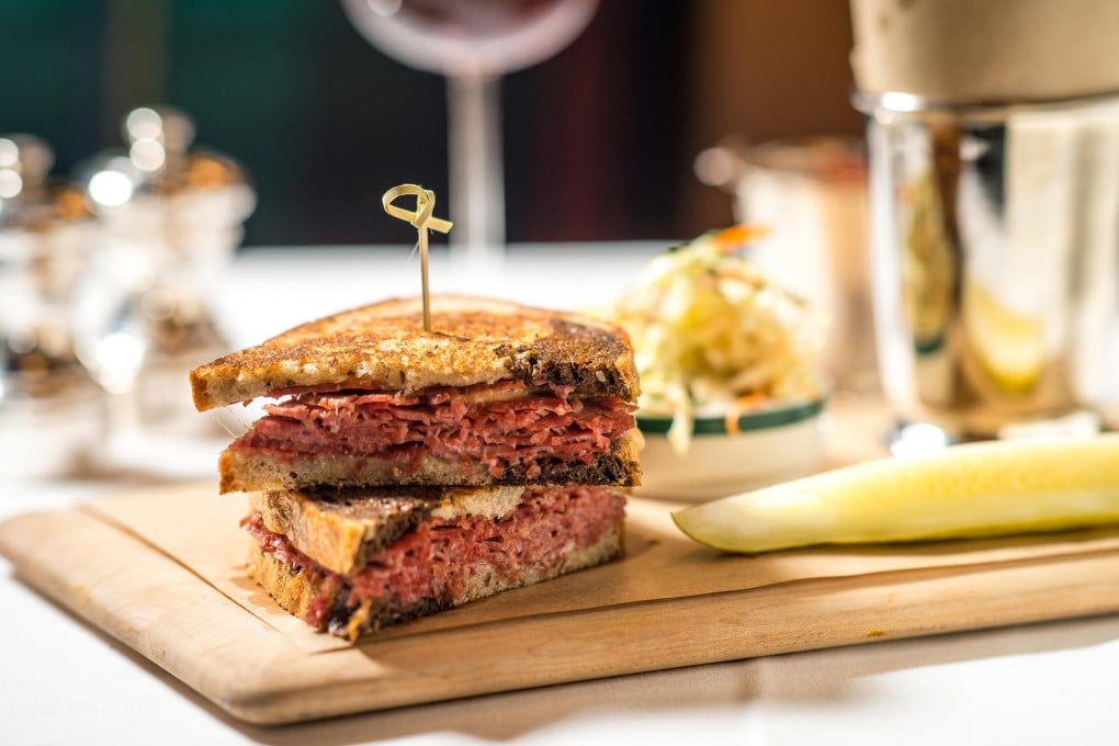 Ralph's Corned Beef Sandwich at The Polo Bar.