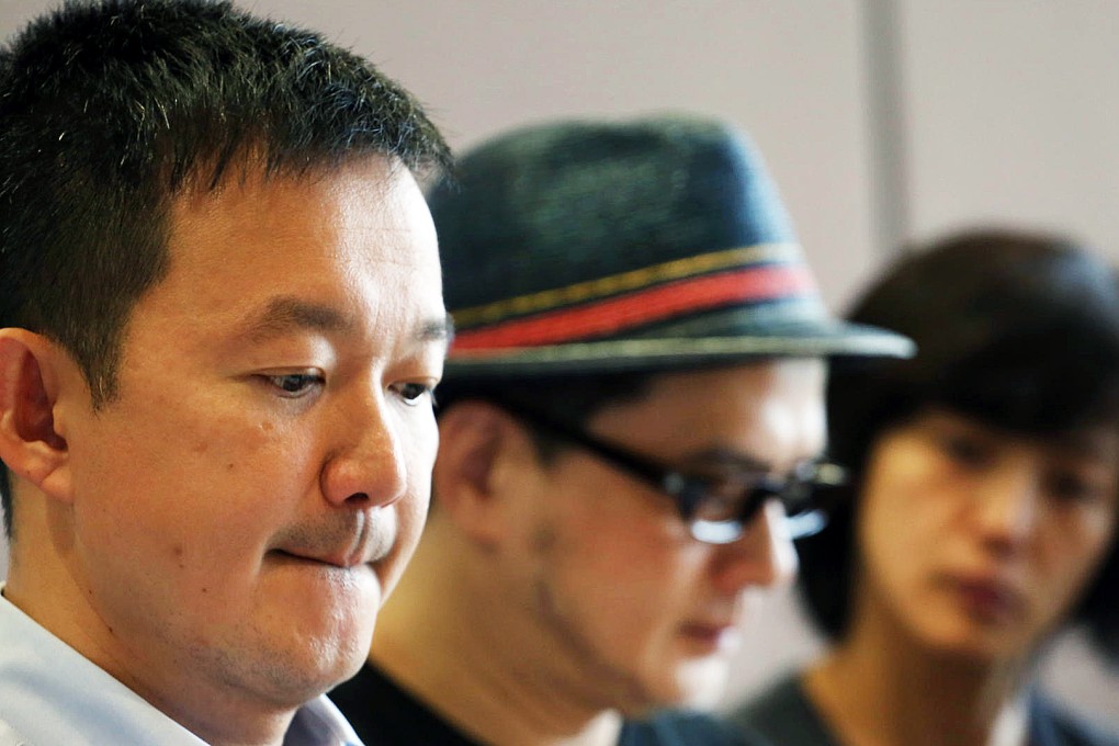 Raymond Chan (left), with singer Anthony Wong Yiu-Ming, said he had filed complaints in the interests of social justice. Photo: Felix Wong