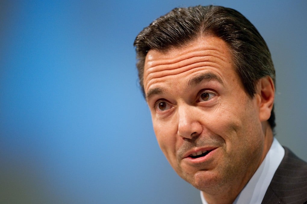 Lloyds Banking boss Antonio Horta-Osorio's bonus will be cut under a £30 million reduction in staff bonuses this year. Photo: AFP