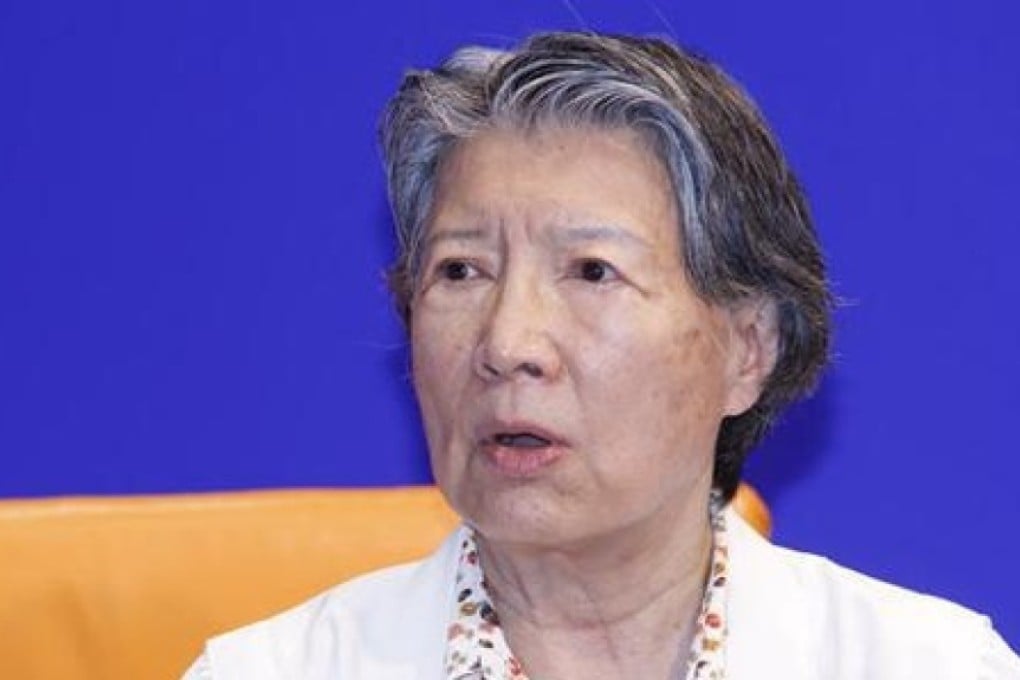 Chen Weili, the elder daughter of Deng Xiaoping's arch-rival Chen Yun. Photo: SCMP