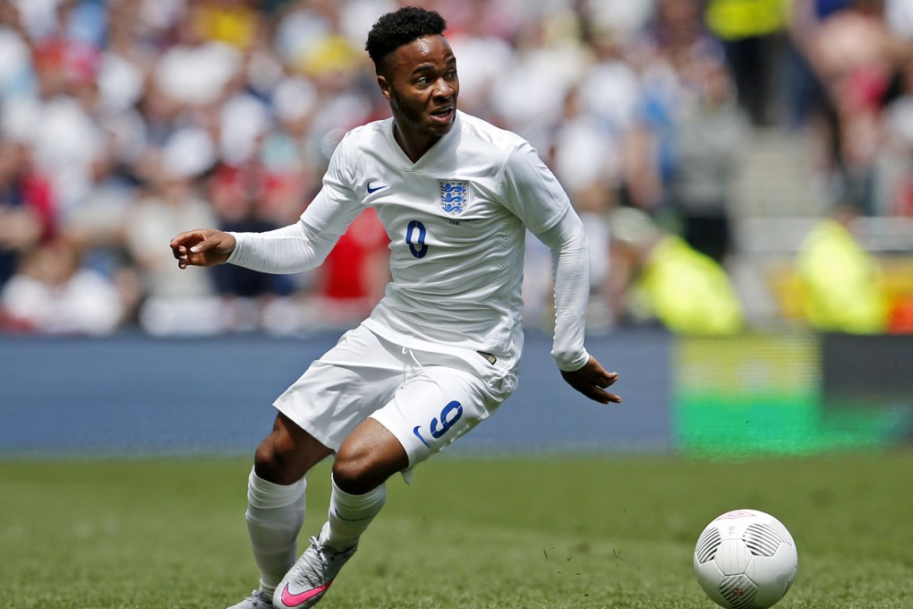 Raheem Sterling in action against Ireland. Photo: Reuters