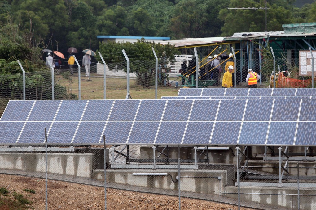 Use of solar panels can raise awareness. Photo: David Wong