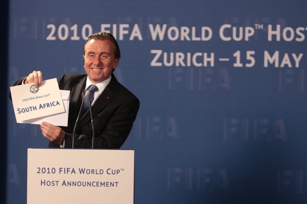 Tim Roth as Sepp Blatter. Photo: AP