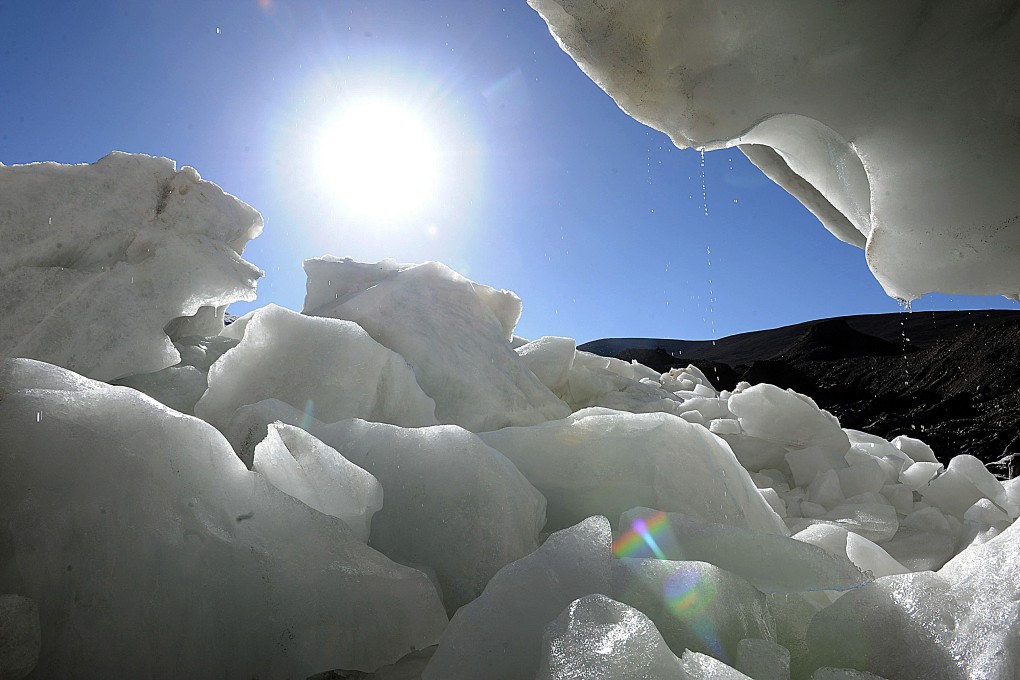 Soot from neighbouring countries may be causing more harm to glaciers in Tibet than global warming. Photo: Xinhua