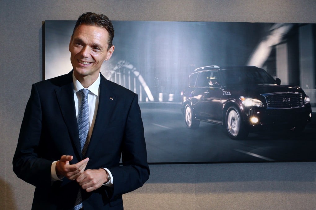 Infiniti president Roland Krueger expects the new partnership will see start-ups aimed at solving 'smart city' issues flourish. Photo: May Tse