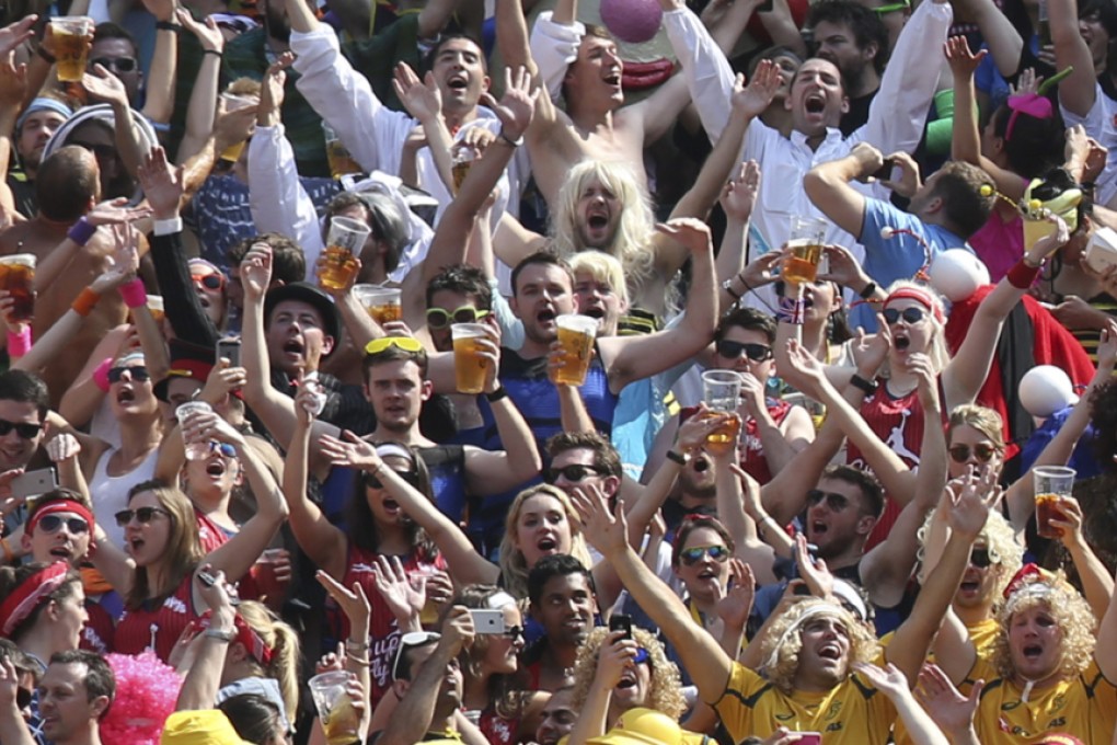 Fans may have some new inspiration for fancy dress if the Hong Kong Sevens is pushed back to an April 1 start next year. Photo: Nora Tam/SCMP