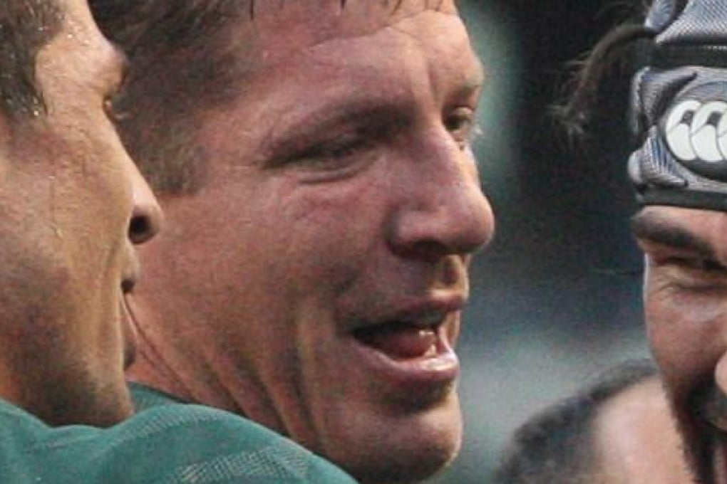 Bakkies Botha (centre) will add plenty of firepower to a World XV. Photo: EPA