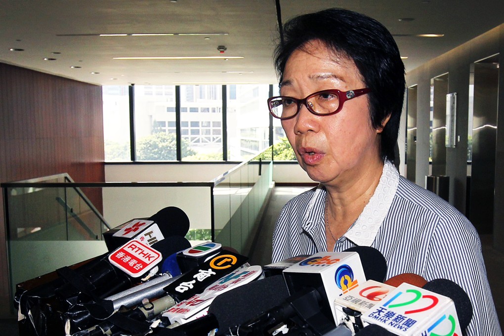 Chan Yuen-han broke her silence on Tuesday. Photo: Dickson Lee