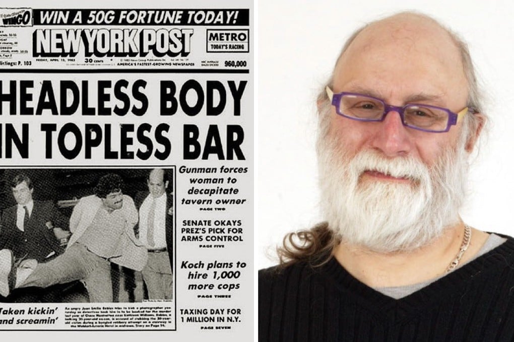 Vincent Musetto liked his "headless" headline, but didn't consider it his finest work. Photo: AP