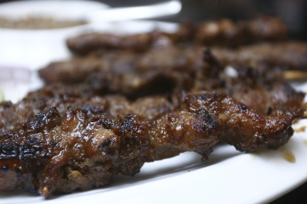 Satay skewers at Spice Papa had just the right amount of char.