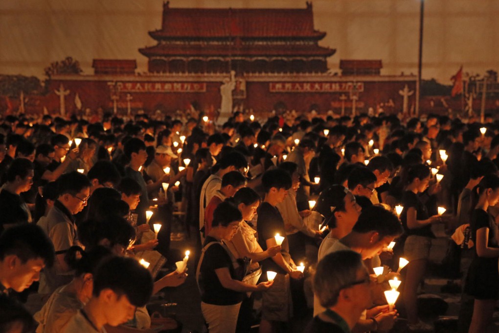 Annual candelight vigil in Victoria Park. Photo: AP