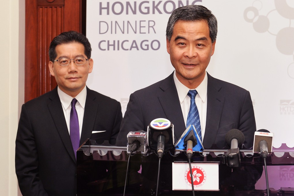 CY Leung rejected claims Beijing would try to bribe pan-democrats to pass reform. Photo: SCMP Pictures