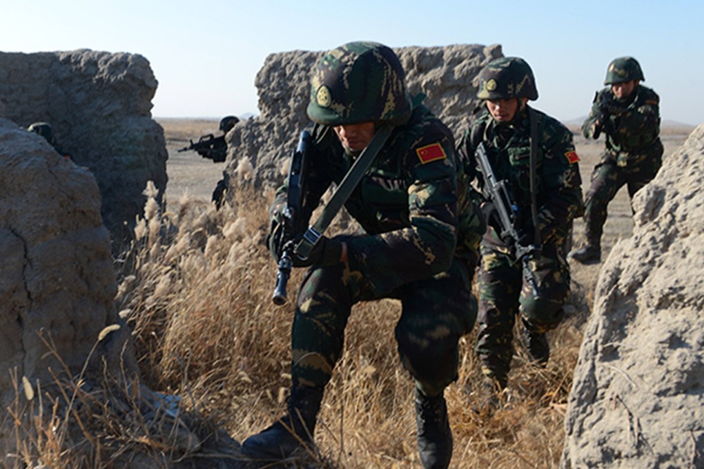 PLA troops taking part in a training exercise in northeastern China. Soldiers ration packs can often contain luncheon meat and noodles. Photo: SCMP Pictures