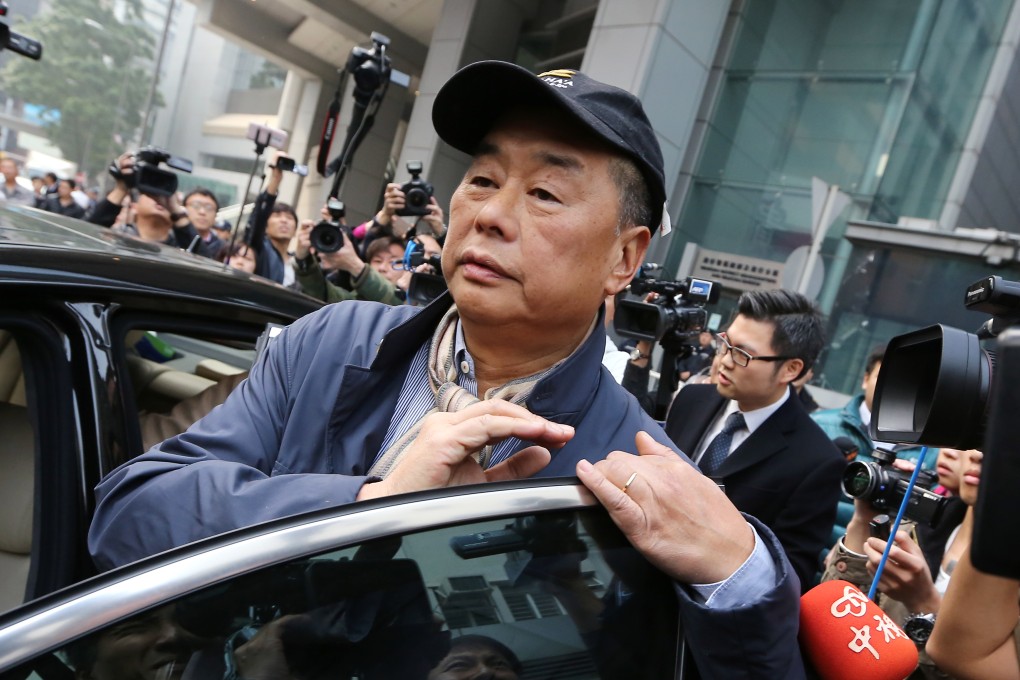 Media tycoon Jimmy Lai Chee-ying