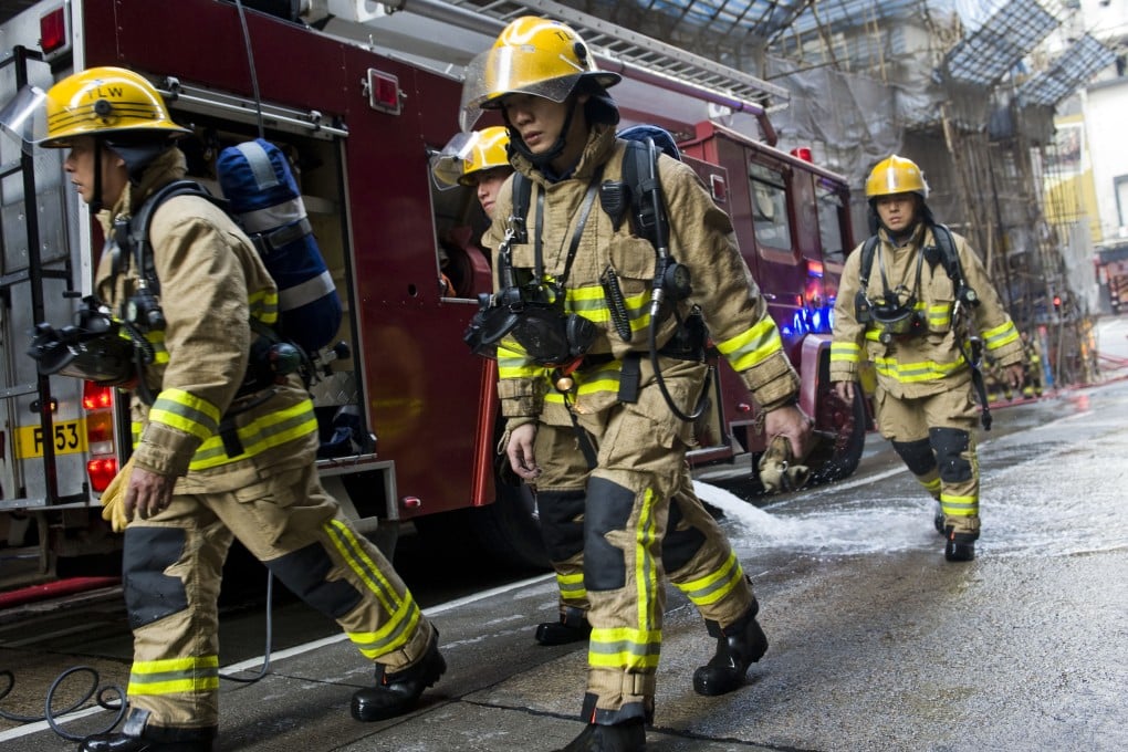Li joined Hong Kong's Fire Services Department in 1976. Photo: Xinhua