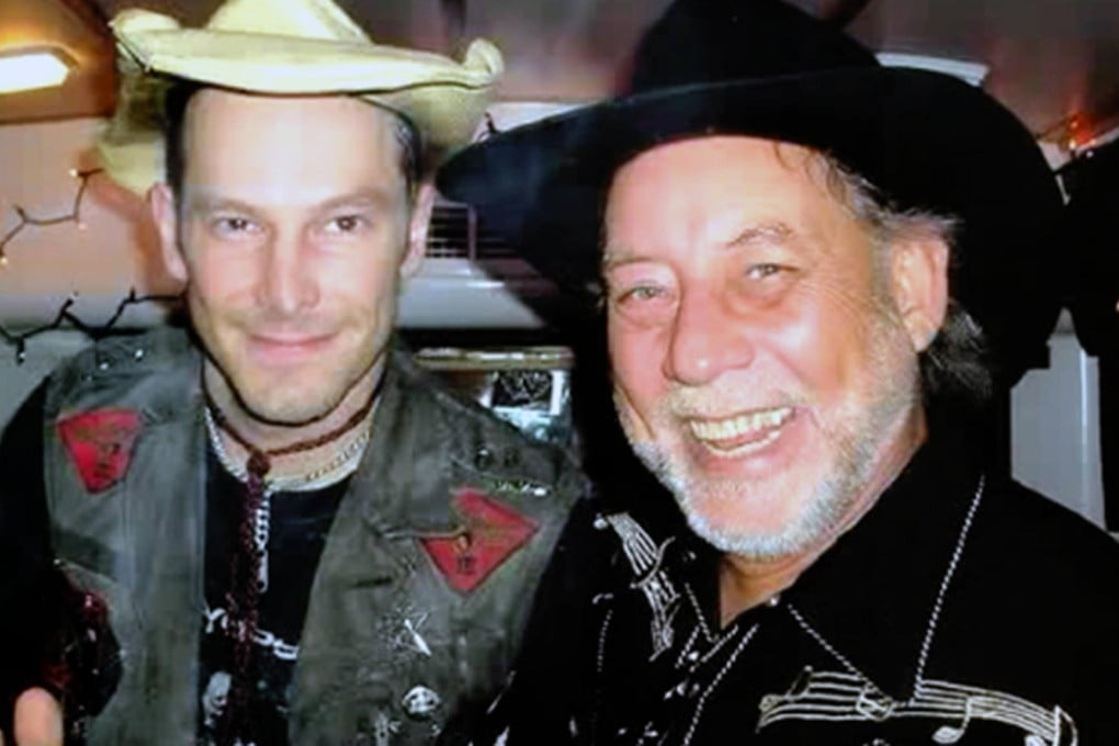 Randy Howard (right) with fellow singer Hank Williams III.