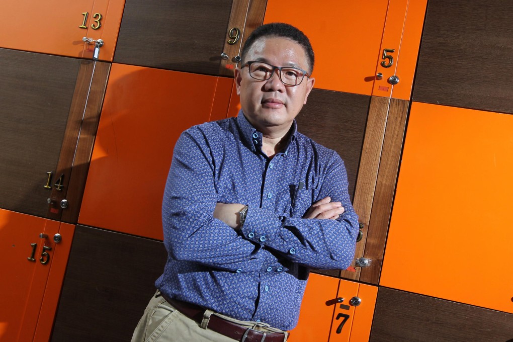 Patrick Cheung Sui-lam set up the Dialogue Experience to raise awareness of disabled. Photo: Franke Tsang