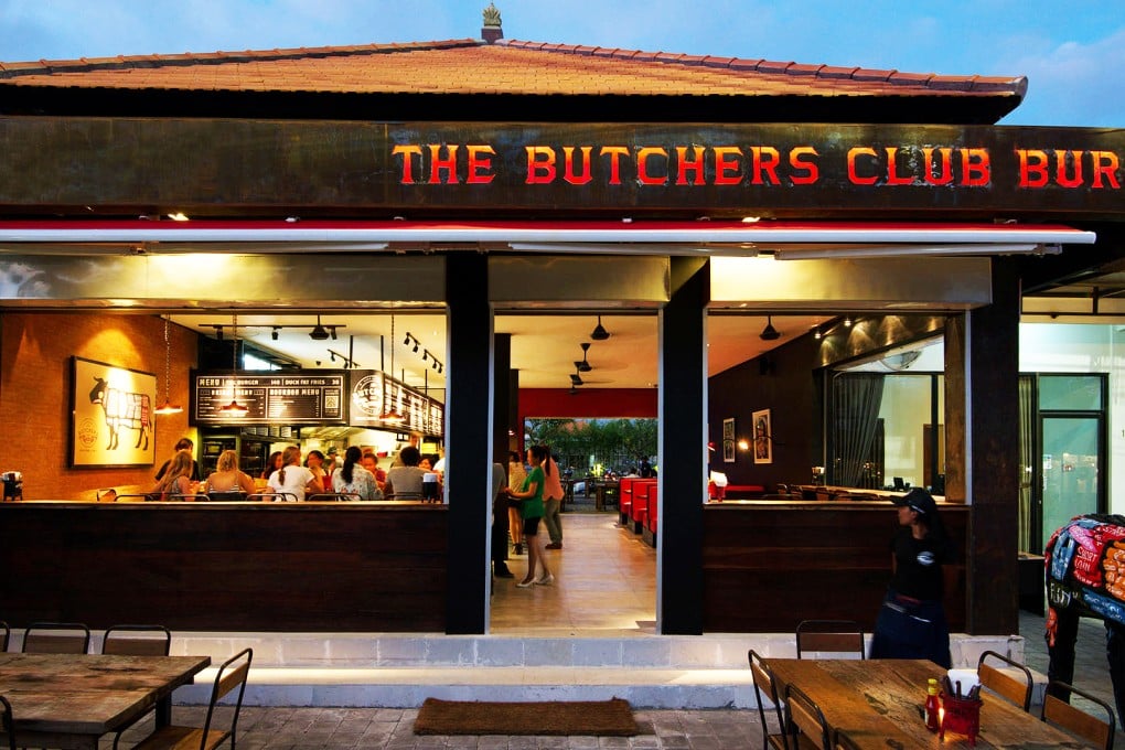 Butchers Club Burgers in Bali.
