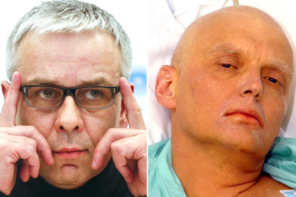 Russian businessman Dmitry Kovtun (left)  has acknowledged meeting Alexander Litvinenko (right) in London but denies any involvement in his death. Photo: AFP, AP