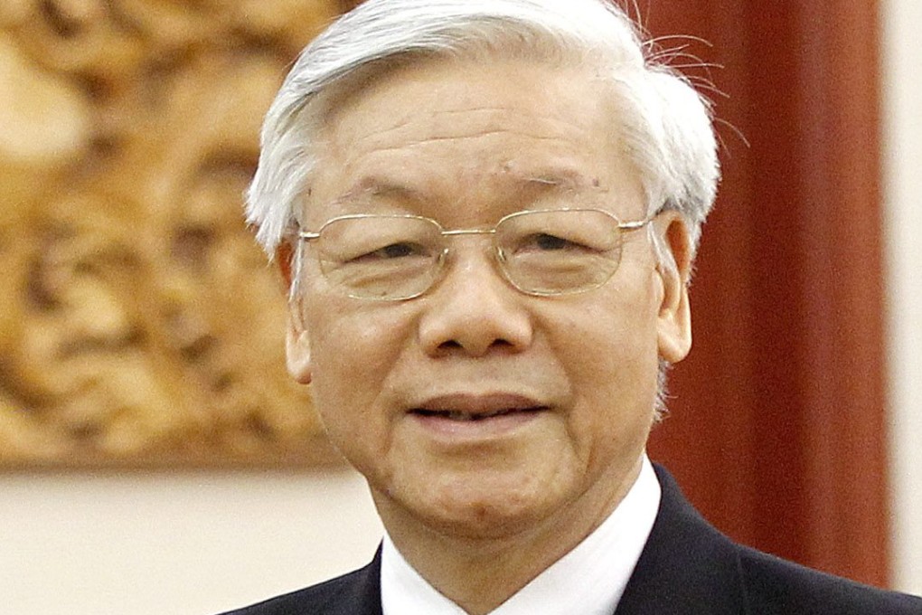 Vietnamese communist party head Nguyen Phu Trong. Photo: EPA
